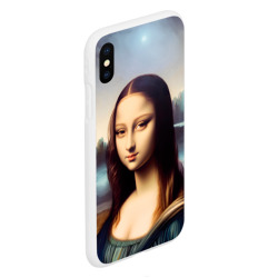 Чехол для iPhone XS Max матовый Ai art- азиатская Мона Лиза - фото 2