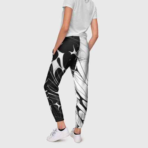 Женские брюки 3D с принтом Токийские мстители - вальхалла, вид сзади #2