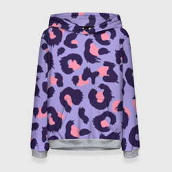 Модный фиолетовый леопард – Толстовка с принтом купить со скидкой в -32%