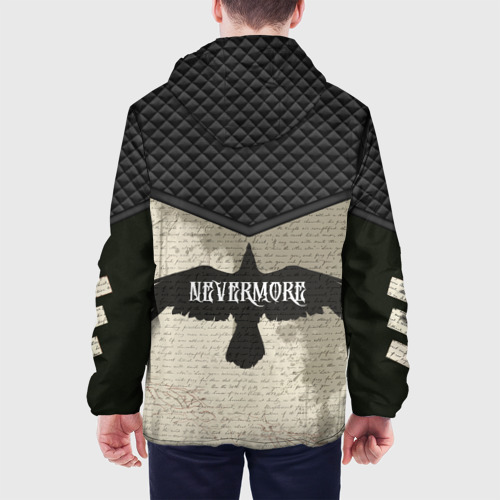 Мужская куртка 3D Ворон-Nevermore, цвет 3D печать - фото 5