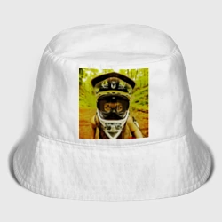 Детская панама хлопок Девушка в мотошлеме рулит