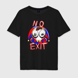 Мужская футболка хлопок Oversize No exit Pomni