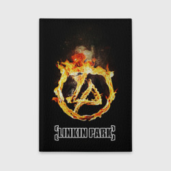 Обложка для автодокументов Linkin Park - fire logo