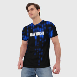 Мужская футболка 3D Alan Wake 2 - фото 2