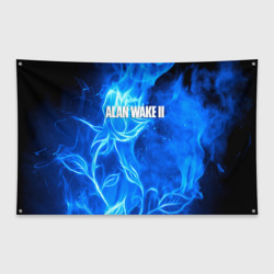 Флаг-баннер Alan Wake 2 flame 