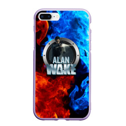 Чехол для iPhone 7Plus/8 Plus матовый Alan Wake огни