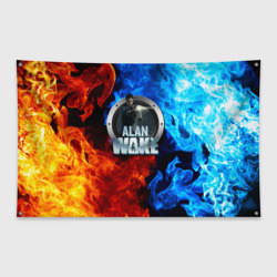 Флаг-баннер Alan Wake огни