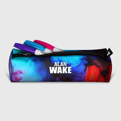 Пенал школьный 3D Alan Wake неоновый дым - фото 3
