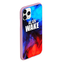 Чехол для iPhone 11 Pro Max матовый Alan Wake неоновый дым - фото 2