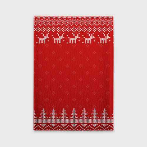 Обложка для автодокументов Новогодний кодер: свитер с оленями - фото 2