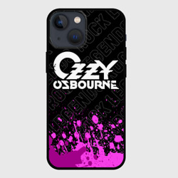 Чехол для iPhone 13 mini Ozzy Osbourne rock legends посередине