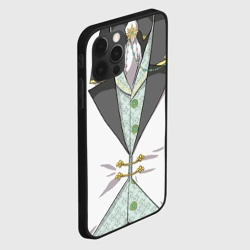 Чехол для iPhone 12 Pro Max Белый мультяшный фрак с шейным платком - фото 2