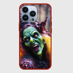 Чехол для iPhone 13 Pro Портрет ужасной восковой ведьмы