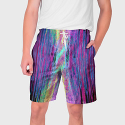 Размазанная краска – Мужские шорты 3D с принтом купить