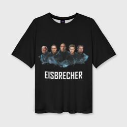 Женская футболка oversize 3D Eisbrecher art