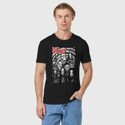 Мужская футболка хлопок Slipknot - all comix style  - фото 2