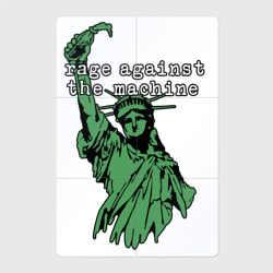 Магнитный плакат 2Х3 Rage Against - statue of liberty