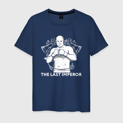 Мужская футболка из хлопка с принтом The last imperor, вид спереди №1