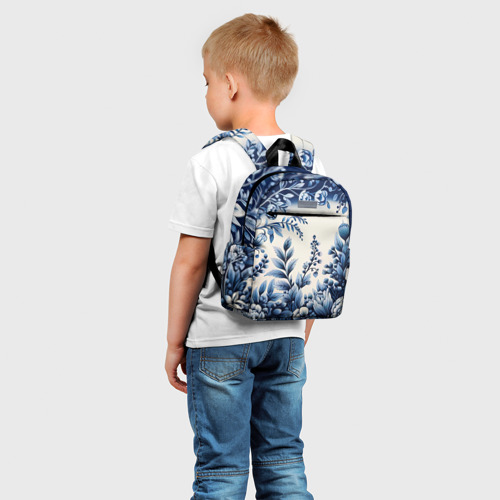 Детский рюкзак 3D с принтом Праздник к нам приходит, фото на моделе #1