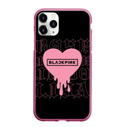 Чехол для iPhone 11 Pro Max матовый Blackpink: Jisoo Jennie Rose Lisa