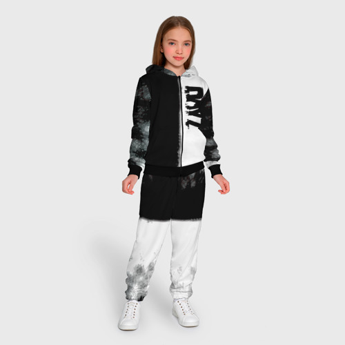 Детский костюм 3D Dayz черно белый ужас, цвет черный - фото 5