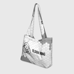 Пляжная сумка 3D Elden Ring glitch на светлом фоне по-горизонтали - фото 2