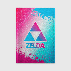 Обложка для автодокументов Zelda neon gradient style