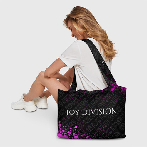 Пляжная сумка 3D Joy Division rock legends по-горизонтали - фото 6