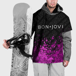 Накидка на куртку 3D Bon Jovi rock legends посередине