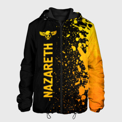 Мужская куртка 3D Nazareth - gold gradient по-вертикали