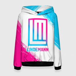 Lindemann neon gradient style – Женская толстовка 3D с принтом купить со скидкой в -32%