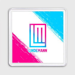 Магнит 55*55 Lindemann neon gradient style