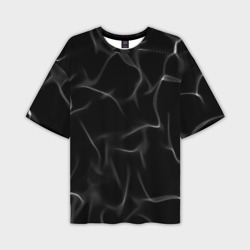 Мужская футболка oversize 3D Узор дыма 