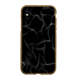 Чехол для iPhone XS Max матовый Узор дыма 