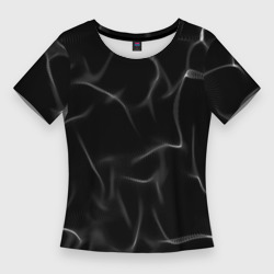 Женская футболка 3D Slim Узор дыма 