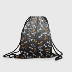 Рюкзак-мешок 3D Тонбо - японские стрекозы
