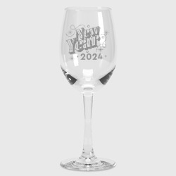 New Year - 2024 – Бокал для вина с принтом купить со скидкой в -12%