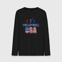 Мужской лонгслив хлопок USA volley