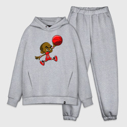 Мужской костюм oversize хлопок Baby Jordan