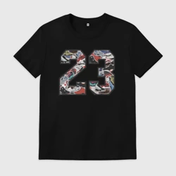 Мужская футболка хлопок Джордан 23