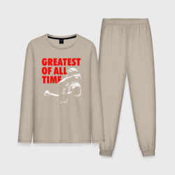 Мужская пижама с лонгсливом хлопок Jordan greatest of all time