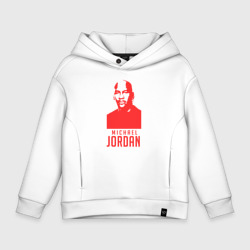 Детское худи Oversize хлопок Jordan in red