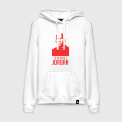 Женская толстовка хлопок Jordan in red