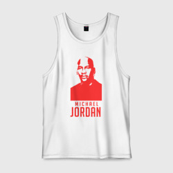 Мужская майка хлопок Jordan in red