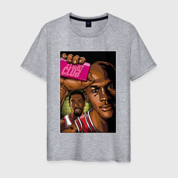 Jordan fight club – Мужская футболка хлопок с принтом купить со скидкой в -20%