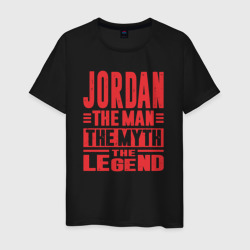 Джордан легенда – Мужская футболка хлопок с принтом купить со скидкой в -20%