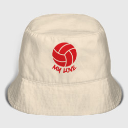 Volleyball my love – Панама из хлопка с принтом купить