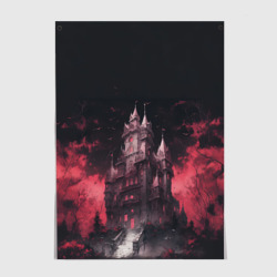 Постер Готический замок 