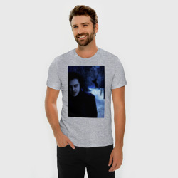 Мужская футболка хлопок Slim Сонная лощина гессенский всадник  - фото 2