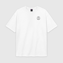 Мужская футболка Oversize хлопок texturе Овен aries маленький